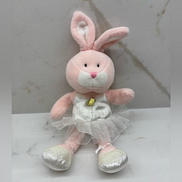 Ty Other - Ty Beanie Baby Ballerina Bunny Named Pique Plush Toy